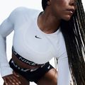 Women's training longsleeve top Nike Pro 365 Dri-Fit white/black 4
