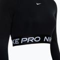Women's training longsleeve Nike Pro 365 Dri-Fit black/white 3