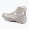 Nike Speedsweep VII children's wrestling shoes white/metallic silver 3