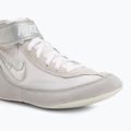 Nike Speedsweep VII children's wrestling shoes white/metallic silver 7