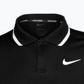 Nike Court Dri-Fit Advantage black/white men's tennis polo shirt 3