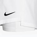 Nike Court Dri-Fit Advantage women's tennis shorts white/white/black 4