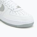 Men's shoes Nike Air Force 1 '07 white/white/light smoke grey 7