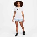 Nike Dri-Fit white/black women's training t-shirt 2