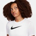 Nike Dri-Fit white/black women's training t-shirt 4