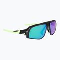 Nike Flyfree M matte black/ green mirror/ road tint sunglasses