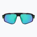 Nike Flyfree M matte black/ green mirror/ road tint sunglasses 2
