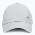 Nike Dri-Fit Club Unstructured Metal Swoosh cap light smoke grey/metallic silver 2