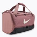 Nike Brasilia 9.5 60 l training bag smokey mauve/black/light orewood brown 2