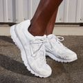 Women's shoes Nike P-6000 metallic summit white/pure platinum/white 8