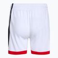 Nike Dri-Fit Multi+ children's training shorts white/black/university red 2