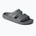 REEF Oasis Two-Bar grey men's slides 8