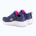 SKECHERS Bounder Girly Groove children's training shoes navy 3