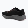 Men's shoes SKECHERS Arch Fit 2.0 black/red 3