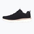 Women's shoes SKECHERS Graceful Get Connected black/gold 10