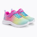 SKECHERS Jumpsters 2.0 Blurred Dreams pink/multi children's sneakers 4