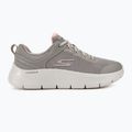 Women's SKECHERS Go Walk Flex Caley taupe/pink shoes 2