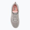 Women's SKECHERS Go Walk Flex Caley taupe/pink shoes 5