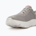 Women's SKECHERS Go Walk Flex Caley taupe/pink shoes 7