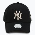 New Era Metallic Logo 9Forty New York Yankees baseball cap black 2
