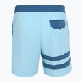 Men's Hurley Phantom Eco Block Party Volley 17" blue dream swim shorts 2