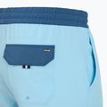Men's Hurley Phantom Eco Block Party Volley 17" blue dream swim shorts 4
