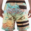 Men's Hurley Phantom Eco Block Party Volley 17" pineapple swim shorts 3