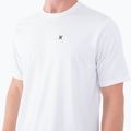 Men's Hurley Everyday Hybrid Upf shirt white 3 5