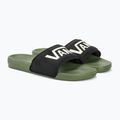 Vans La Costa Slide-On black/olivine men's slides 4