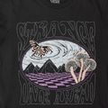Women's Vans Dazed Strange Crew t-shirt black 4