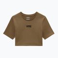 Women's Vans Flying V Crew Crop Ii otter T-shirt