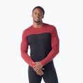 Men's thermal active sweatshirt Smartwool Classic Thermal Merino Base Layer Colorblock Crew Boxed 