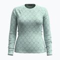 Women's thermal base layer sweatshirt Smartwool Merino 250 Baselayer Crew Boxed arctic green digi snow 3