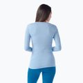 Women's thermal base layer sweatshirt Smartwool Intraknit Thermal Merino Baselayer Crew serene blue/white 2