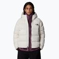 Women's down jacket The North Face Hyalite Down Hoodie white dune 4