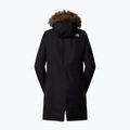 Women's down coat The North Face Zaneck Parka black/black 6