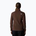 The North Face women's 100 Glacier FZ smokey brown sweatshirt 3