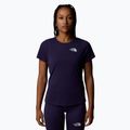 Women's running shirt The North Face Lightbright Tee eternal purple