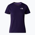 Women's running shirt The North Face Lightbright Tee eternal purple 4