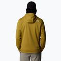 Men's The North Face Mountain Athletics Full Zip Fleece sweatshirt amber green/ moss green 3