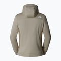 Men's The North Face Mountain Athletics Full Zip Fleece sweatshirt clay grey/ cavern grey 6