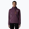 Women's The North Face Mountain Athletics FZ Fleece midnight mauve/purple chalk sweatshirt