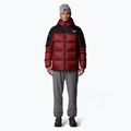 Men's down jacket The North Face Diablo Down 2.0 Hoodie high risk red/black heather 2