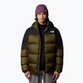 Men's down jacket The North Face Diablo Down 2.0 Hoodie moss green/black heathe