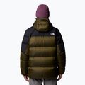 Men's down jacket The North Face Diablo Down 2.0 Hoodie moss green/black heathe 2