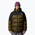 Men's down jacket The North Face Diablo Down 2.0 Hoodie moss green/black heathe 3