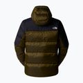 Men's down jacket The North Face Diablo Down 2.0 Hoodie moss green/black heathe 5