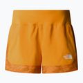 Women's running shorts The North Face Sunriser 2.5" apricot glaze mountain 4