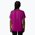 Women's trekking t-shirt The North Face Flex Graphic deep mulberry 3