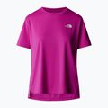 Women's trekking t-shirt The North Face Flex Graphic deep mulberry 4